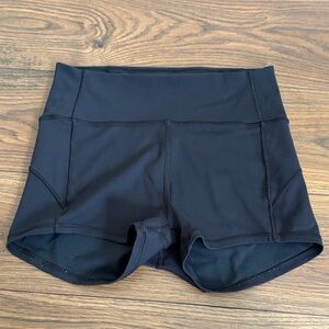 Black Women's Lululemon Athletic Shorts